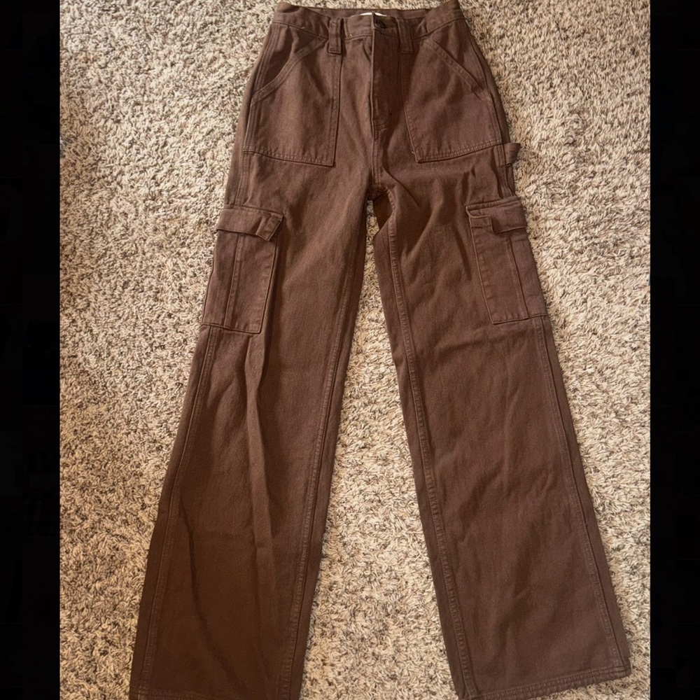Brown Pacsun Cargo/Carpenter Pants